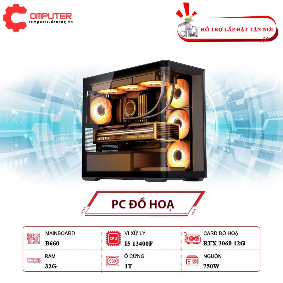Pc-dnc-do-hoa-psu-750-i5-13400f-vga-3060-12g-ram-32gb-ssd-1t
